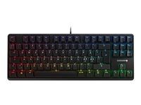 CHERRY G80-3000N RGB TKL - tangentbord - hela norden - svart Inmatningsenhet G80-3833LWBPN-2