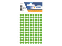 HERMA - etiketter - 540 etikett (er) - 8 mm rund 1848