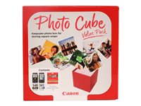 Canon PG-540/CL-541 Photo Value Pack - 2-pack - färg (cyan, magenta, gul), svartfärgad - original - blank - bläckbehållare / papperspaket 5225B012