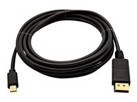 V7 - DisplayPort-kabel - Mini DisplayPort till DisplayPort - 1 m V7MDP2DP-01M-BLK-1E