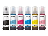Epson EcoTank 107 - ljus magenta - original - påfyllnadsbläck C13T09B640