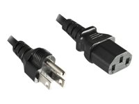 MicroConnect - strömkabel - NEMA 5-15P till power IEC 60320 C13 - 1.8 m PE010418JAPAN