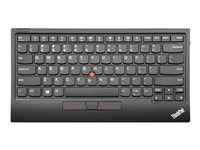 Lenovo ThinkPad TrackPoint Keyboard II - tangentbord - med Trackpoint - QWERTY - amerikansk - pure black Inmatningsenhet 4Y40X49493