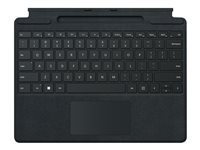Microsoft Surface Pro Signature Keyboard - tangentbord - med pekplatta, accelerometer, Förvarings- och laddningsfack för Surface Slim Pen 2 - QWERTY - nordiskt (danska/finska/norska/svenska) - svart 8XB-00009