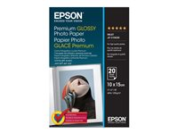 Epson Premium - fotopapper - blank - 20 ark - 100 x 150 mm - 255 g/m² C13S041706