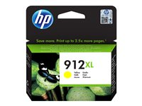 HP 912XL - Lång livslängd - gul - original - bläckpatron 3YL83AE#BGX