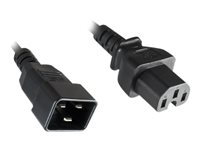 MicroConnect - strömkabel - IEC 60320 C20 till IEC 60320 C15 - 1.8 m PE152018