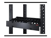 APC Horizontal Cable Manager Single-Sided with Cover - kabelhållarsats för rack - 2U AR8600A