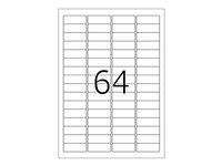 HERMA Special - självhäftande borttagbara matta pappersfliketiketter - 1600 etikett (er) - 45.7 x 16.9 mm 4201