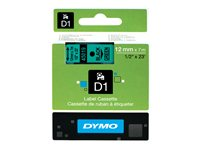 DYMO D1 - etiketttejp - 1 kassett(er) - Rulle (1,2 cm x 7 m) S0720590