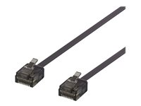 DELTACO patch-kabel - 2 m - svart UUTP-2047