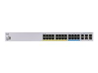 Cisco Business 350 Series CBS350-24NGP-4X - switch - 24 portar - Administrerad - rackmonterbar CBS350-24NGP-4X-EU