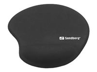 Sandberg mustablett med handledskudde - gel, bulk 820-98