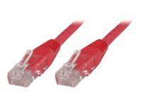 MicroConnect nätverkskabel - 30 cm - röd UTP6003R
