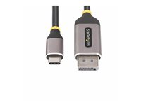 StarTech.com 10ft (3m) USB-C to DisplayPort Adapter Cable, 8K 60Hz - videoadapterkabel - 24 pin USB-C till DisplayPort - 3 m 142-USBC-DP-8K-10F