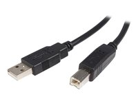 StarTech.com 1m USB 2.0 A to B Cable M/M - USB-kabel - USB till USB typ B - 1 m USB2HAB1M