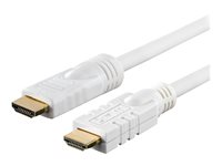 DELTACO HDMI-1201 - HDMI-kabel med Ethernet - 20 m HDMI-1201