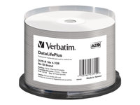 Verbatim DataLifePlus - DVD-R x 50 - 4.7 GB - lagringsmedier 43755