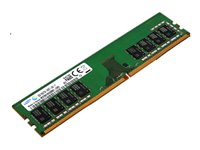 Lenovo - DDR4 - modul - 8 GB - DIMM 288-pin - 2400 MHz / PC4-19200 - ej buffrad 4X70M60572