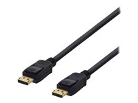 DELTACO DP-1015D - DisplayPort-kabel - DisplayPort till DisplayPort - 1.5 m DP-1015D