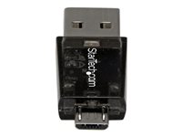 StarTech.com Micro SD to Micro USB / USB OTG Adapter Card Reader For Android Devices (MSDREADU2OTG) - kortläsare - USB 2.0 MSDREADU2OTG
