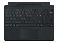 Microsoft Surface Pro Signature Keyboard - tangentbord - med pekplatta, accelerometer, Förvarings- och laddningsfack för Surface Slim Pen 2 - svart 8XB-00005
