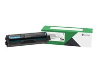 Lexmark - Lång livslängd - cyan - original - tonerkassett LCCP, LRP - för Lexmark C3326dw, MC3326adwe, MC3326i C332HC0