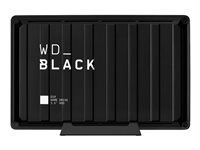 WD_BLACK D10 Game Drive WDBA3P0080HBK - hårddisk - 8 TB - USB 3.2 Gen 1 WDBA3P0080HBK-EESN