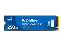 WD Blue SN580 - SSD - 250 GB - PCIe 4.0 x4 (NVMe) WDS250G3B0E