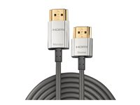 Lindy CROMO Slim High Speed HDMI Cable with Ethernet - HDMI-kabel med Ethernet - 4.5 m 41676