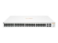 Aruba Instant On 1930 48G Class4 PoE 4SFP/SFP+ 370W Switch - switch - 52 portar - Administrerad - rackmonterbar JL686A