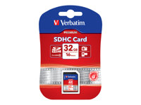 Verbatim - flash-minneskort - 32 GB - SDHC 43963
