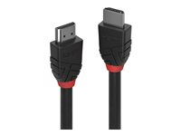 Lindy Black Line HDMI-kabel med Ethernet - 3 m 36473