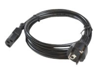 MicroConnect - strömkabel - IEC 60320 till IEC 60320 - 1.8 m PE020418