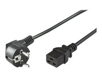 MicroConnect - strömkabel - power CEE 7/7 till IEC 60320 C19 - 50 cm PE07719005
