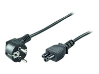 MicroConnect - strömkabel - IEC 60320 C5 till power CEE 7/7 - 3 m PE010830