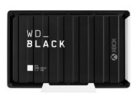 WD_BLACK D10 Game Drive for Xbox One WDBA5E0120HBK - hårddisk - 12 TB - USB 3.2 Gen 1 WDBA5E0120HBK-EESN