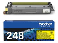 Brother TN248Y - Gul - original - box - tonerkassett - för Brother DCP-L3520, DCP-L3560, HL-L3220, HL-L3240, HL-L8240, MFC-L3760, MFC-L8390 TN248Y