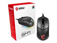 MSI Clutch GM11 Gaming - mus - USB S12-0401650-CLA