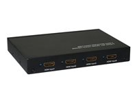 MicroConnect HDMI 4x1 Quad Multi-Viewer with Seamless switcher - video-/ljudomkopplare - 4 portar MC-HM-SW401S
