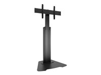 Chief Fusion Large Height-Adjustable Floor Stand Display Mount - For Displays 42-86" - Black ställ - för platt panel - svart LFAUB