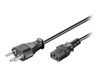 MicroConnect - strömkabel - SEV 1011 till power IEC 60320 C13 - 5 m PE160450