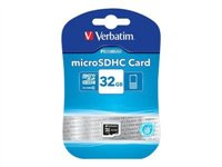 Verbatim - flash-minneskort - 32 GB - microSDHC 44013