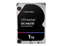 WD Ultrastar DC HA210 HUS722T1TALA604 - hårddisk - 1 TB - SATA 6Gb/s 1W10001