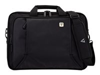 V7 Professional Frontloader Laptop Case - notebook-väska CCP17-BLK-9E