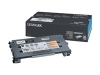 Lexmark - Svart - original - tonerkassett - för Lexmark C500n, X500n, X502n C500S2KG