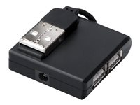 MicroConnect - hubb - 4 portar MC-USB2.0HUB4P