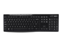 Logitech Wireless Keyboard K270 - tangentbord - USA/Europa Inmatningsenhet 920-003738