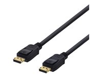 DELTACO DP-1020D - DisplayPort-kabel - DisplayPort till DisplayPort - 2 m DP-1020D