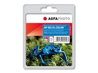 AgfaPhoto - kompatibel - bläckpatron (alternativ för: HP 301XL, HP CH564EE) APHP301XLC